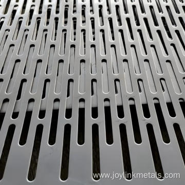 Slotted Hole Perforated metal
